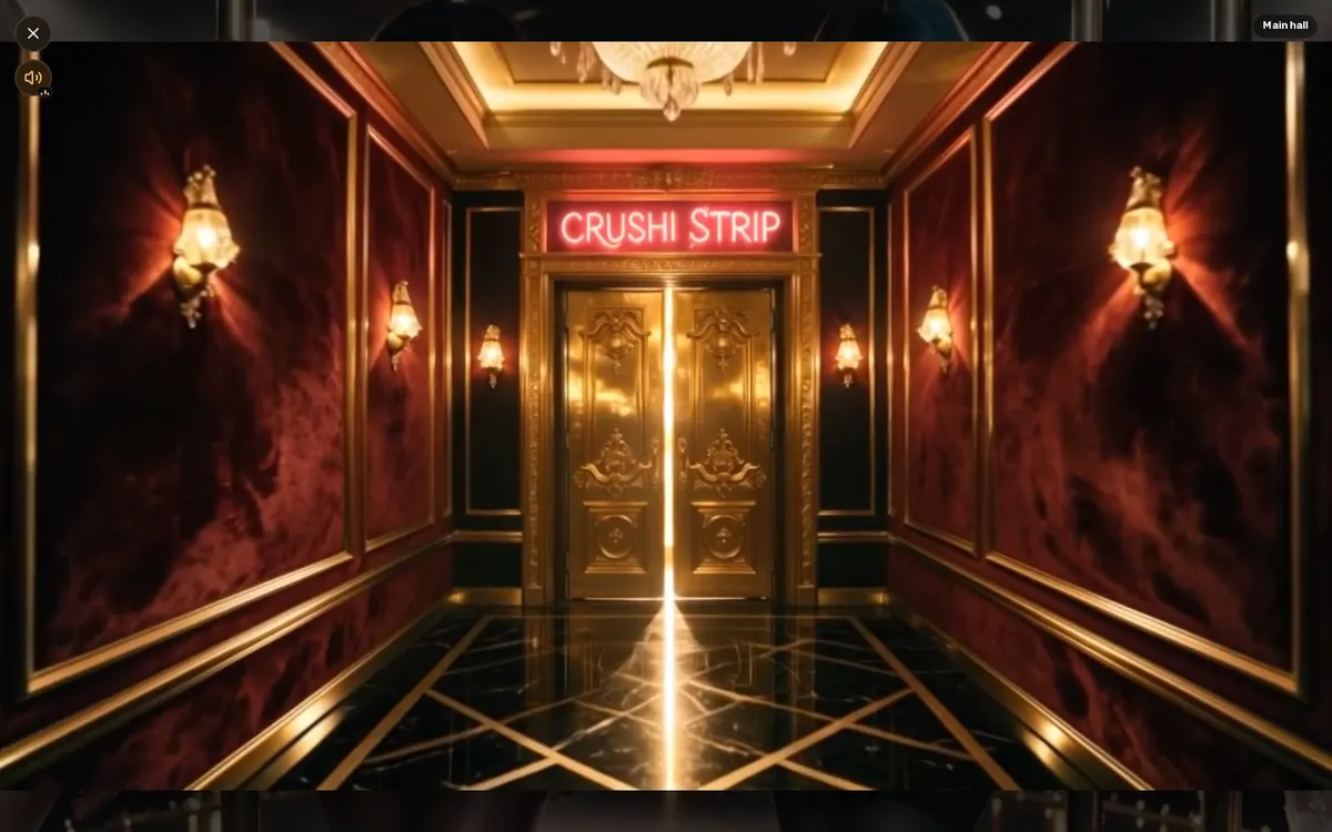 Crushi website screenshot