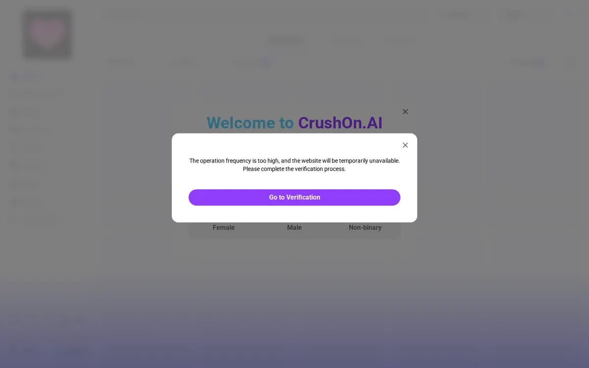 CrushOn.AI website screenshot
