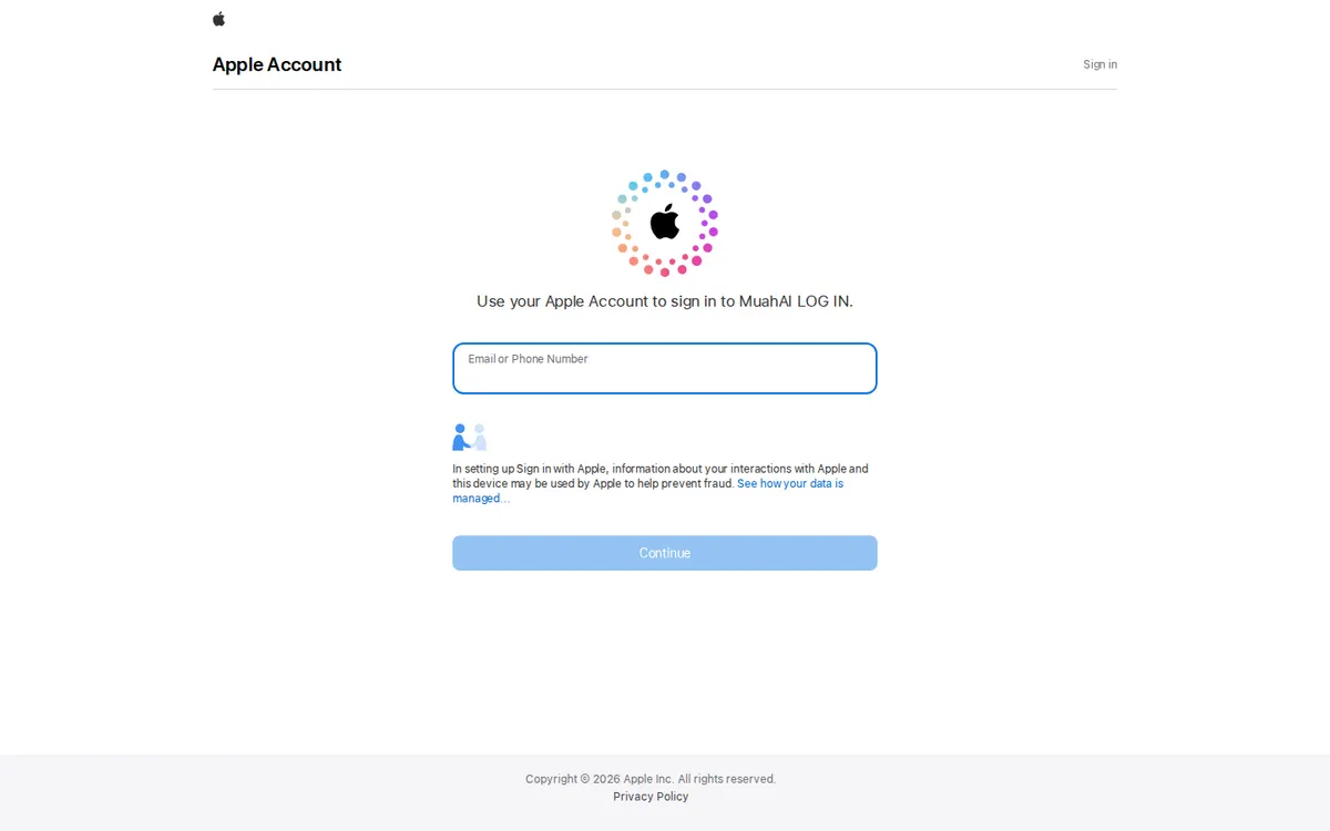 Muah AI website screenshot